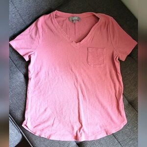 Marled brand pink t-shirt size M